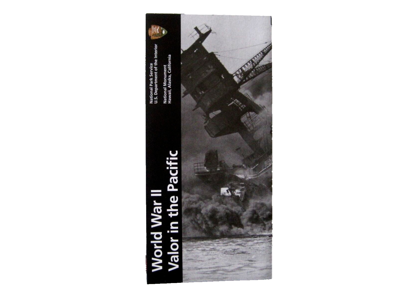 Valor In The Pacific Pearl Harbor Hawaii National Park Service Unigrid Brochure