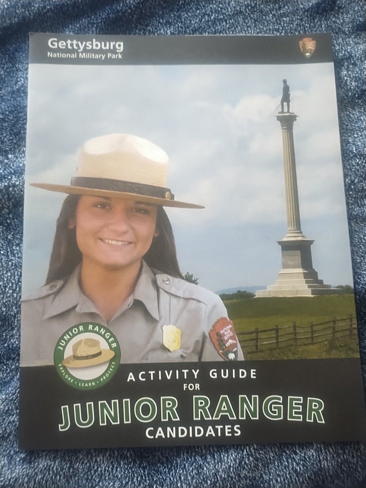 National Park Junior Ranger Books Statue Of Liberty Washington DC +Unigrids