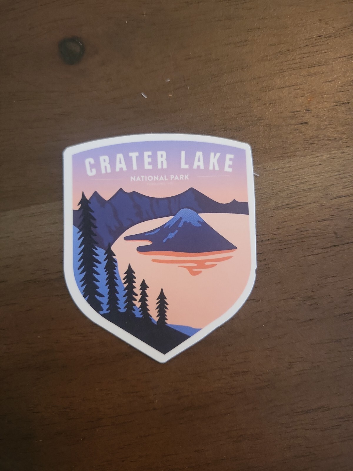 Crater Lake National Park Sticker Decal – Matte
