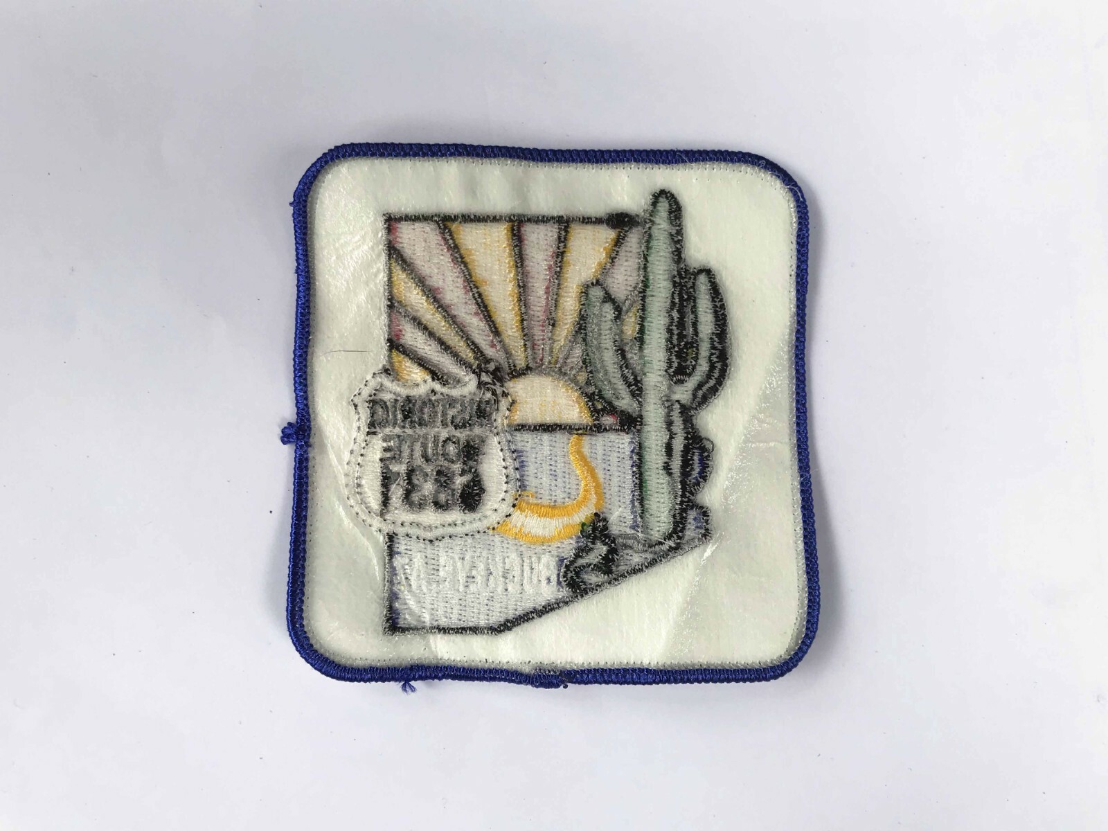 Historic Route 6831 Buckeye AZ Sew Iron On Embroidered Patch