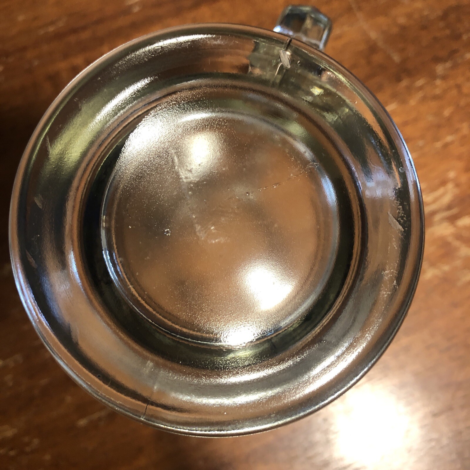 Vintage Yellowstone National Park Glass Beer Mug Stein 1993 Gold Beautiful Rare