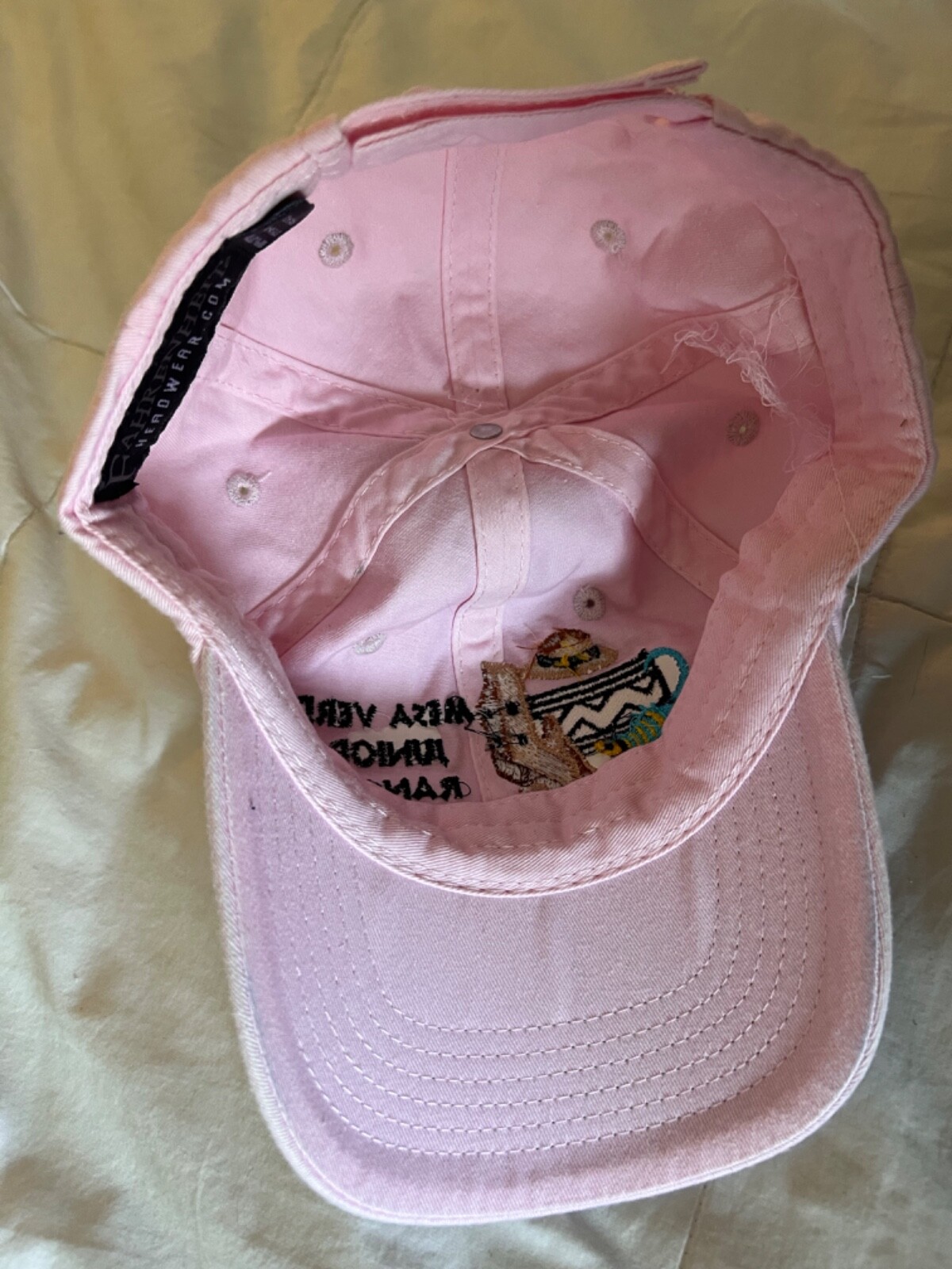 Mesa Verde National Park Junior Ranger Baseball Hat Cap youth size Colorado pink