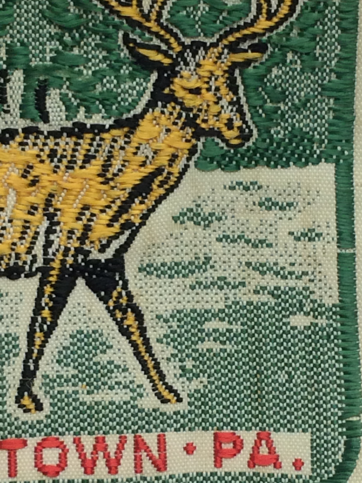 Vintage Deer Park Patch Jamestown PA 2″ X 2 1/2″