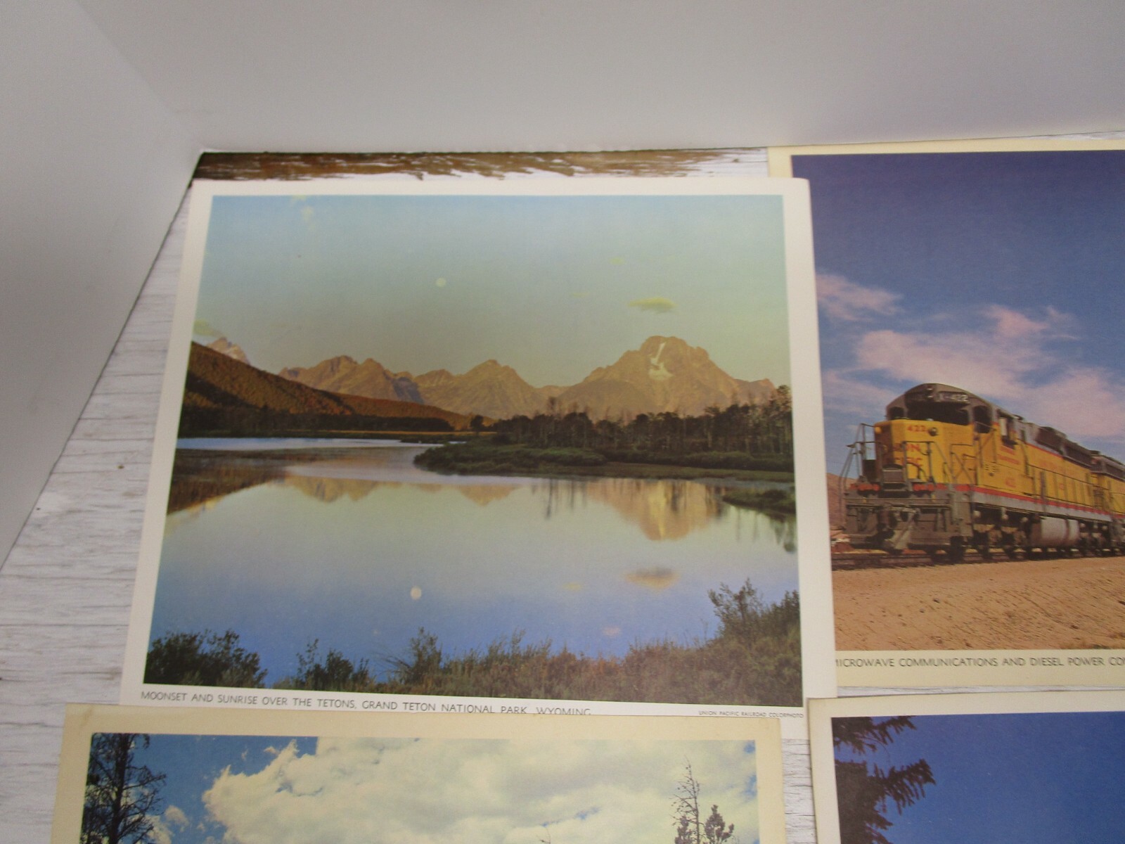 10 Vintage National Parks Scenic pictures by Union Pacific Railroad Colorphoto