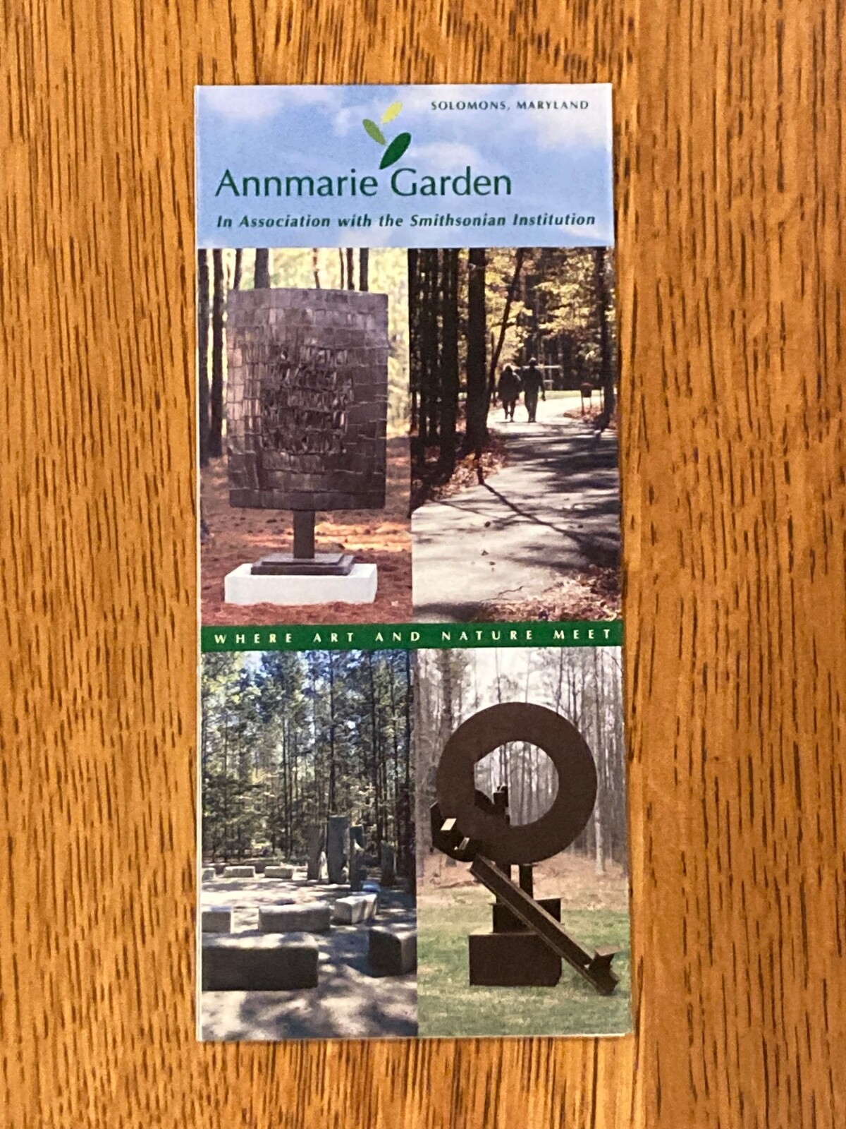 George Washington Birthplace – Chesapeake Bay Gateway – Annmarie Garden Brochure