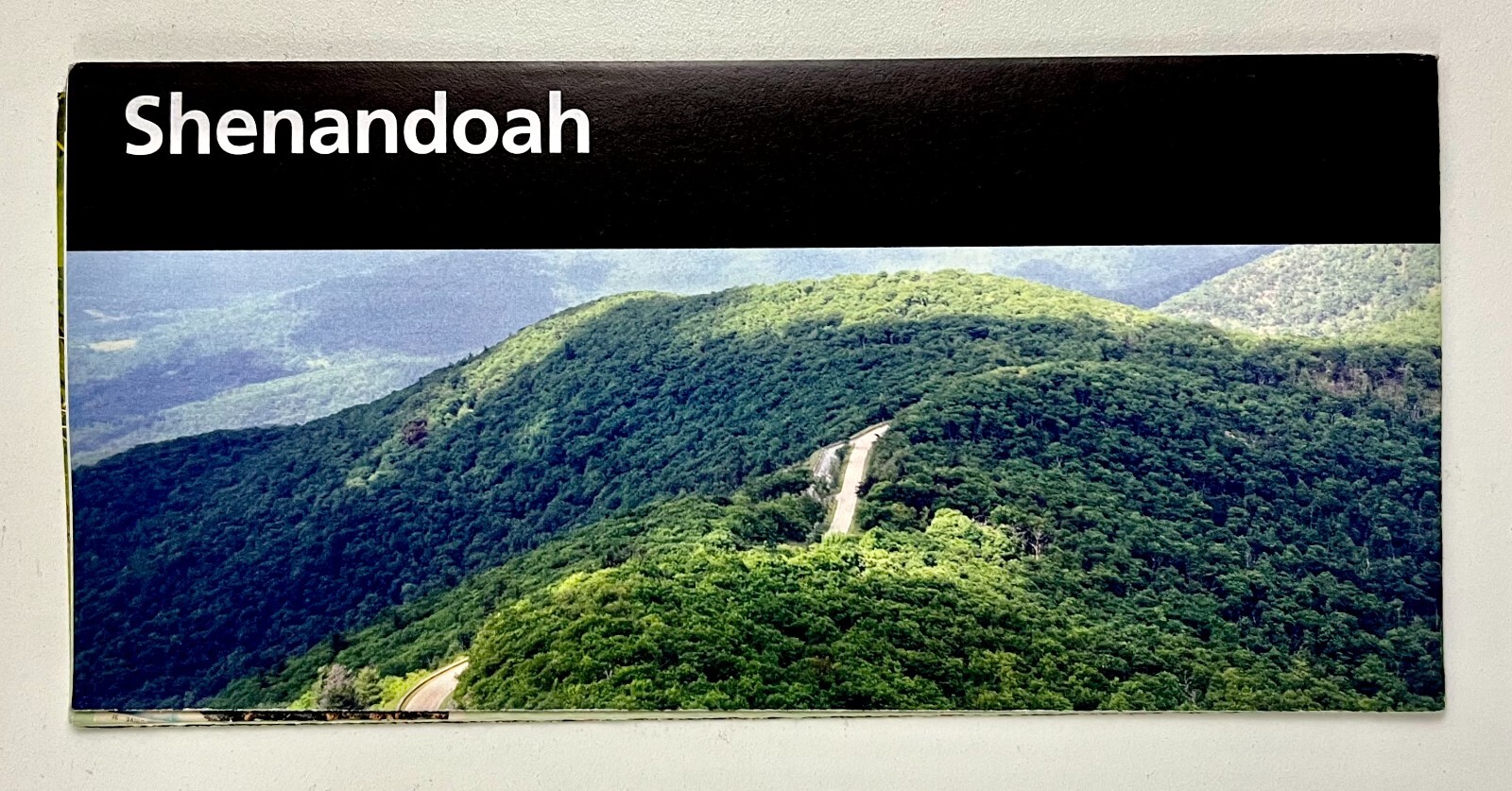 2011 Shenandoah Virginia National Park Interior Dept Official Nature Guide Map