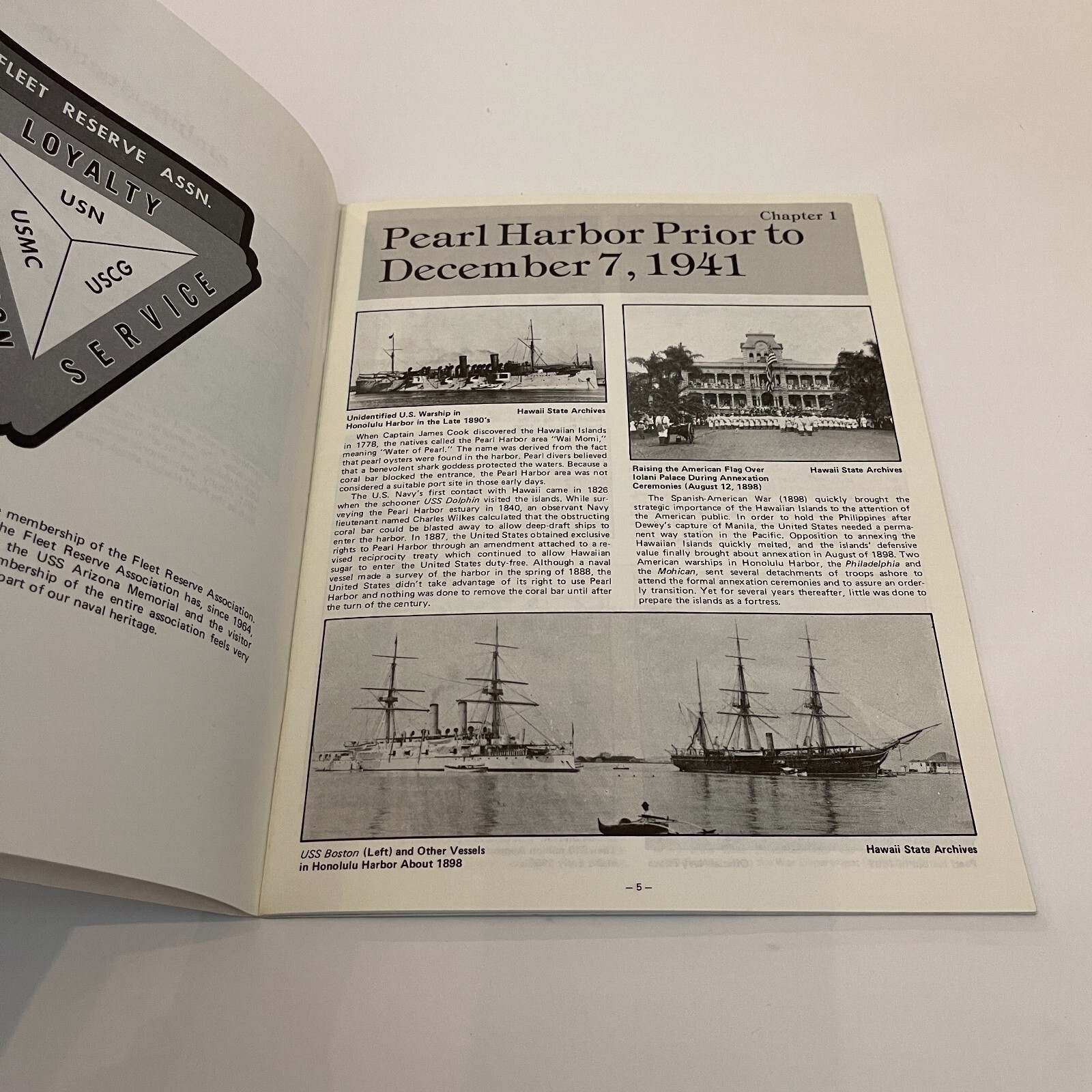 Pearl Harbor and the Arizona Memorial a Pictorial History Book 1977-1978