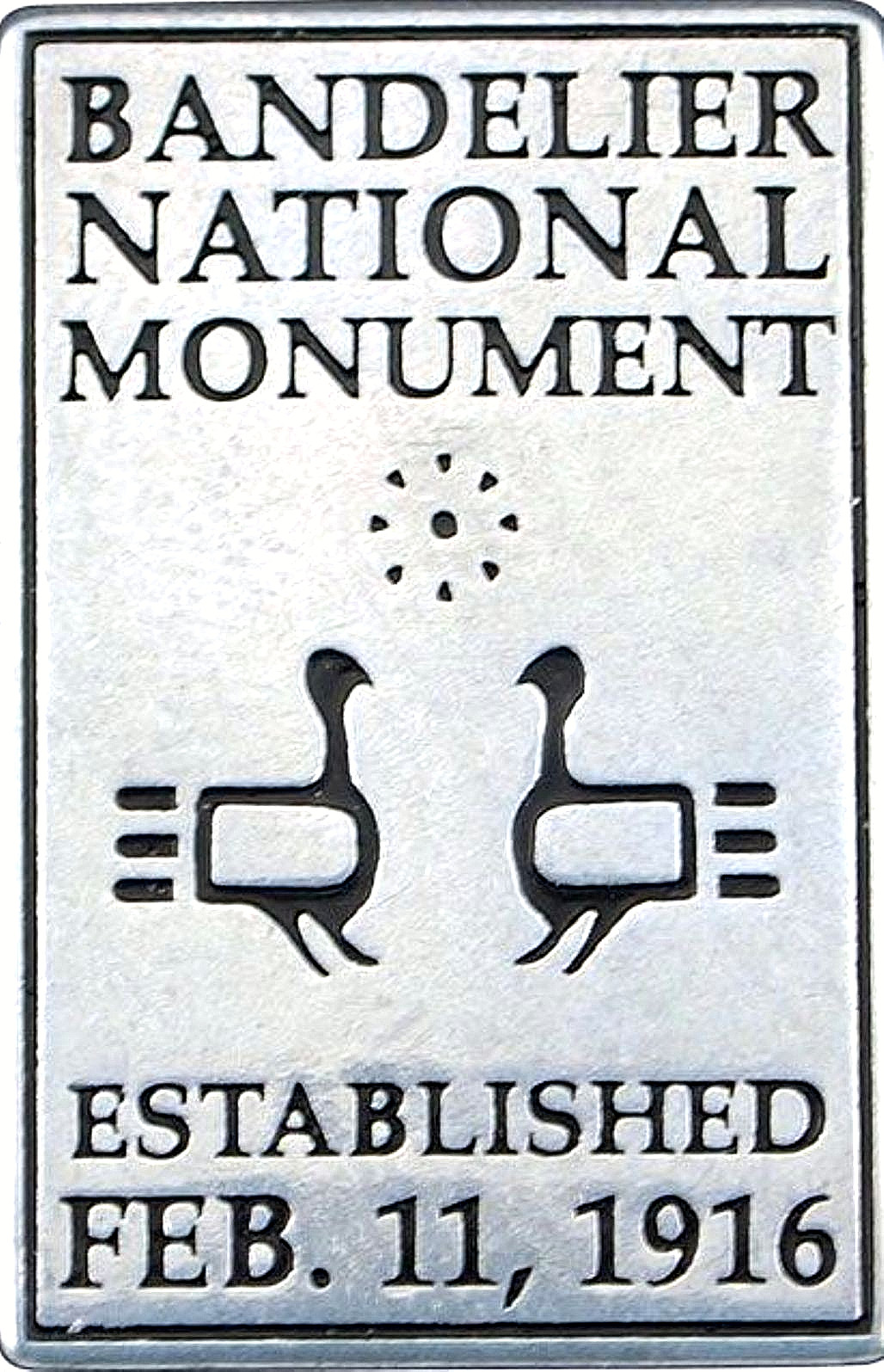 BANDELIER NATIONAL MONUMENT – PARK TOKEN – NEW MEXICO