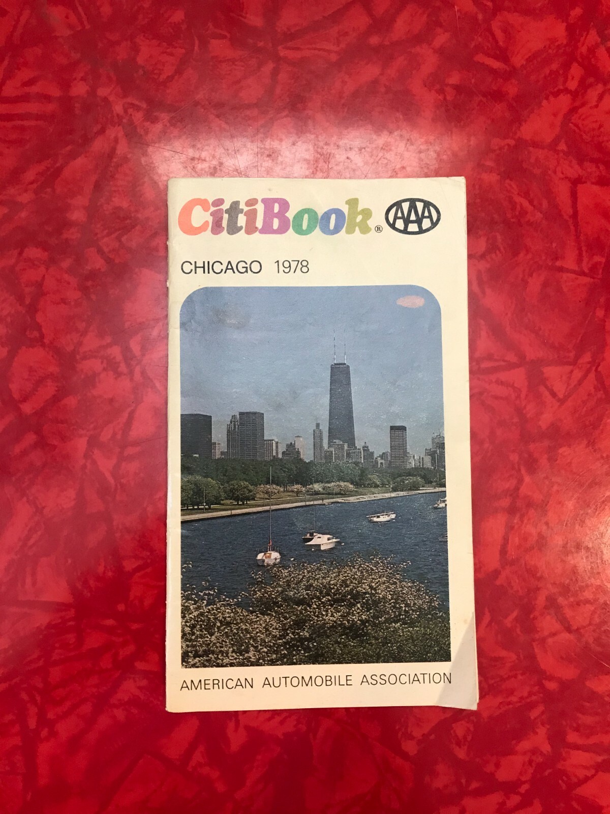 1978 CHICAGO AAA CITIBOOK TOUR GUIDE BOOKLET