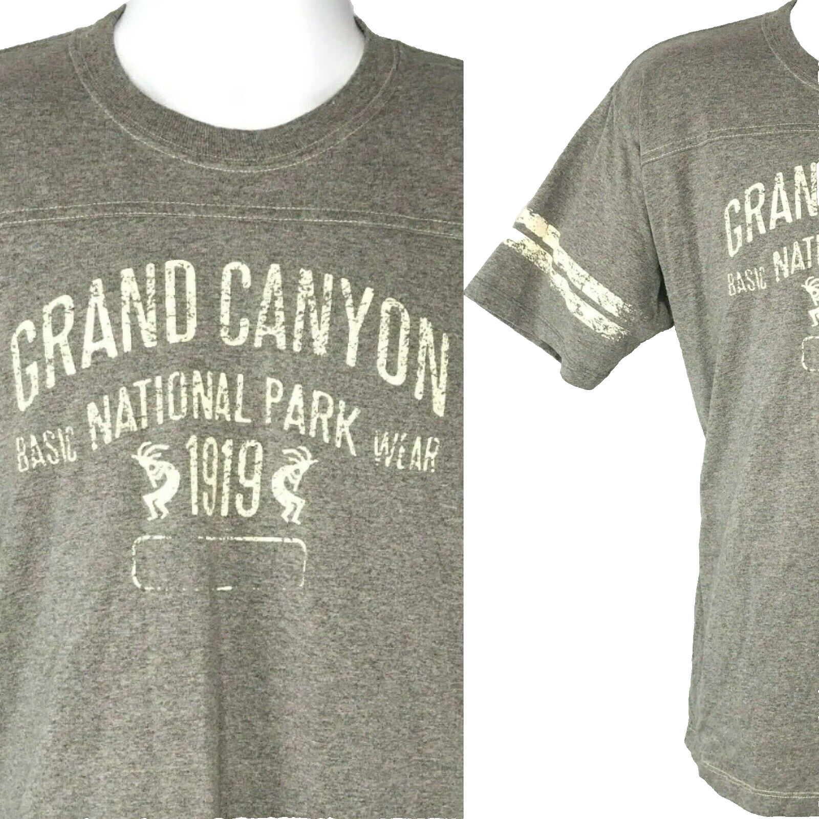 Grand Canyon National Park Mens T-Shirt size Large Retro Jersey USA Kokopelli