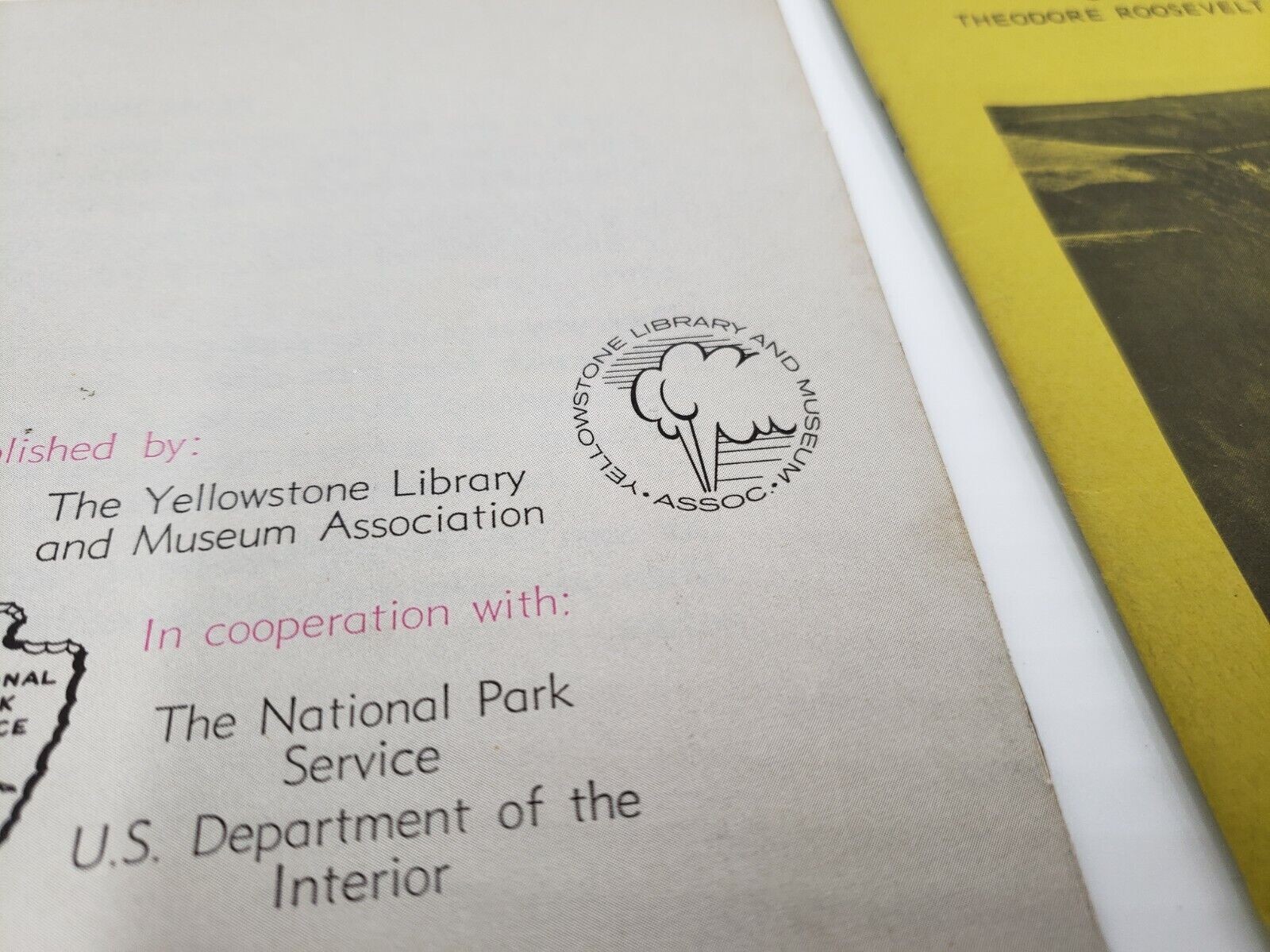 National Park Service Department of Interior Pamphlet Brochure Map Lot 11 Count