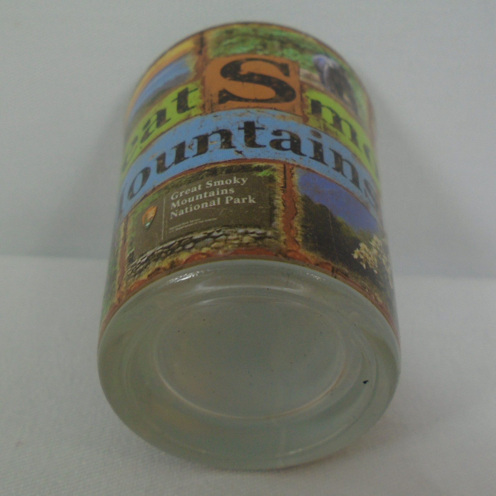 Great Smoky Mountains Every Season Souvenir Shot Glass Gatlinburg Pigeon Forge