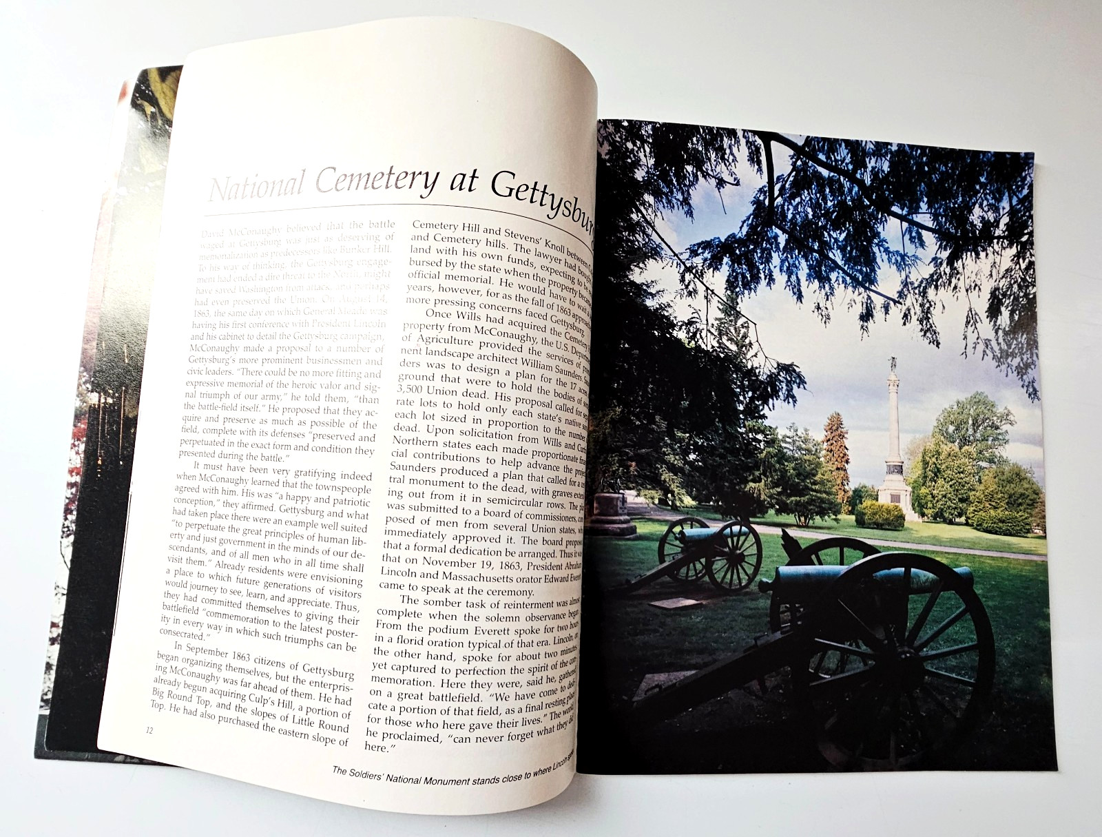 Gettysburg Souvenir Vintage 1987 Gettysburg The Story Behind the Scenery Booklet