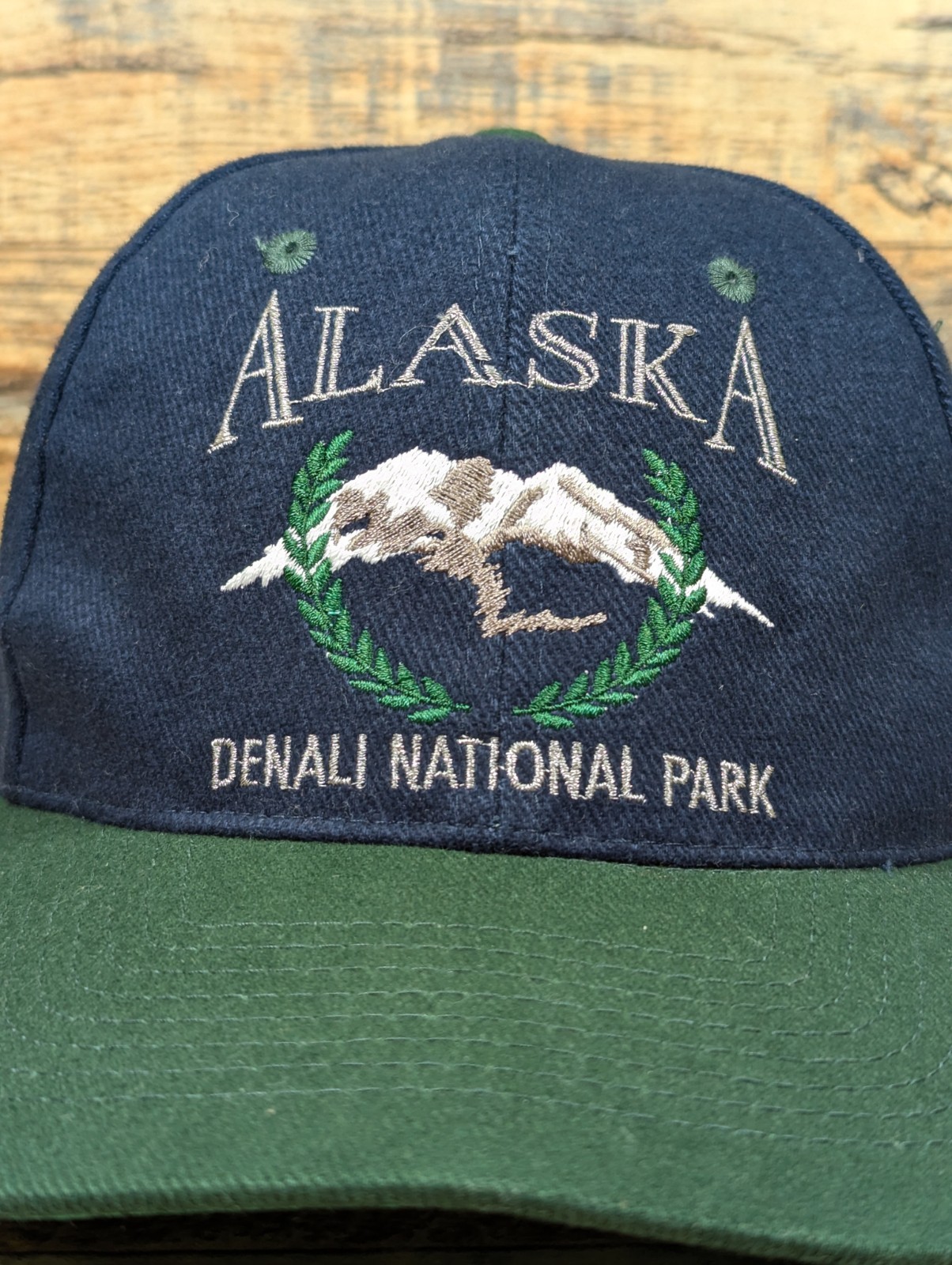 Vintage Denali National Park Strapback Hat Cap