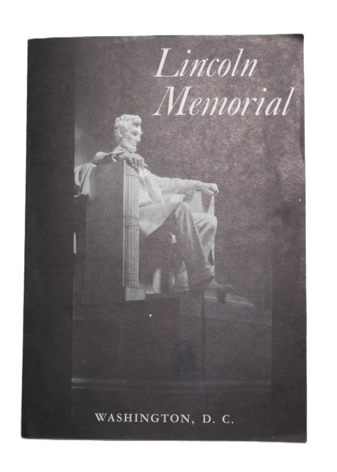 1964 Lincoln Memorial Visitors Guide Washington DC – National Park Service