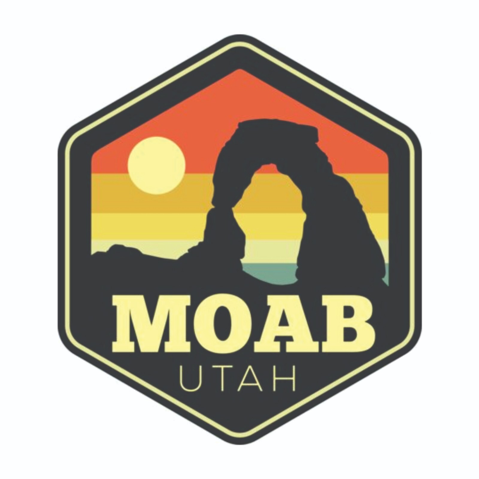 Moab Utah Sticker Park Decal