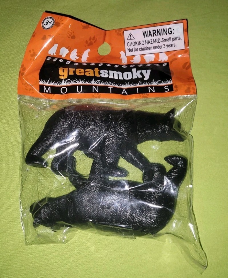Great Smoky Mountains Souvenir Bear Zoo Animal Toy Lot