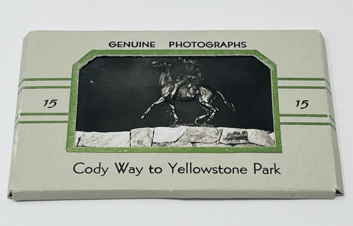 1930s Yellowstone National Park Cody Way Sanborn Souvenir Views Photos Mailer