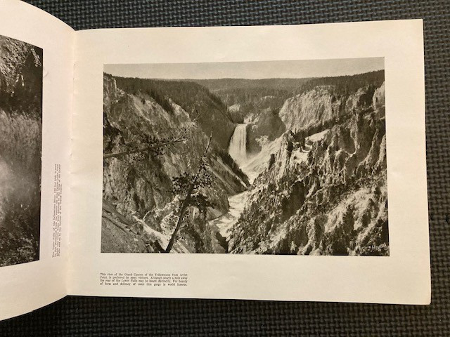 Haynes Souvenir Album of Yellowstone National Park 1940 Wyoming Illustrated