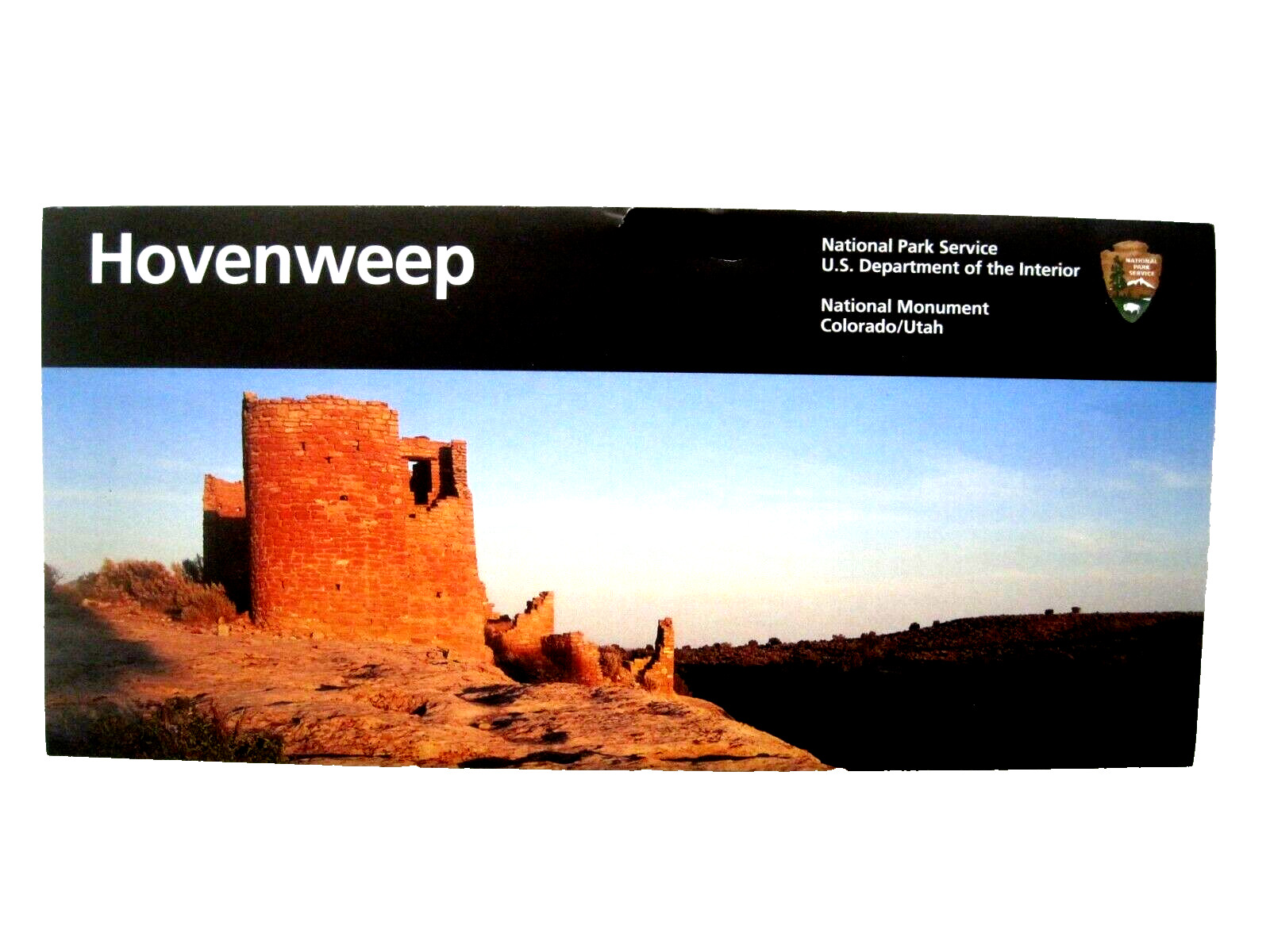 Hovenweep National Monument & Trail Guide National Park Service Unigrid Brochure