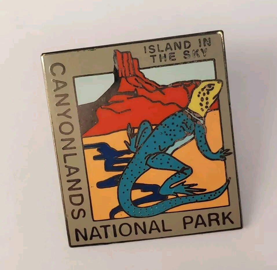 CANYONLANDS National Park Island In The Sky UTAH Collectible Lapel Hat Pin