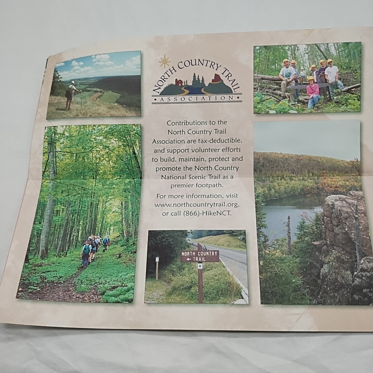 The North Country National Scenic Trail Map Brochure