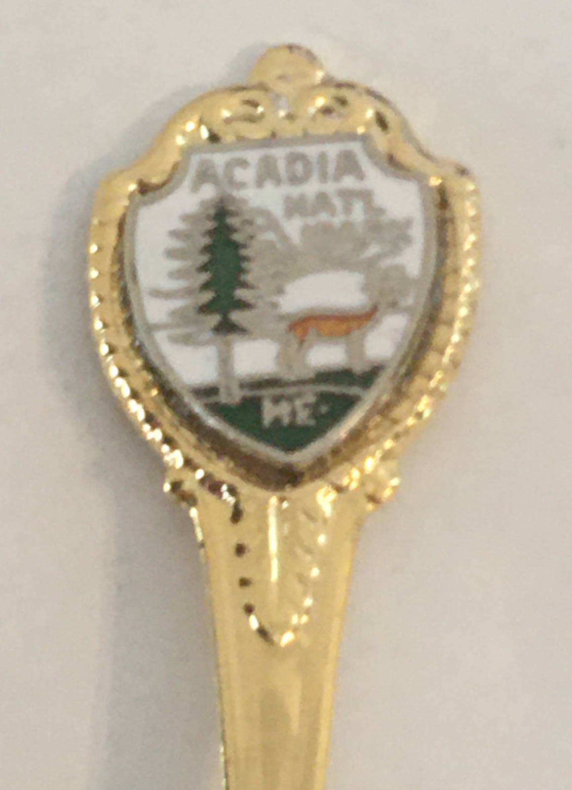 Acadia National Park Maine Vintage Souvenir Spoon Collectible