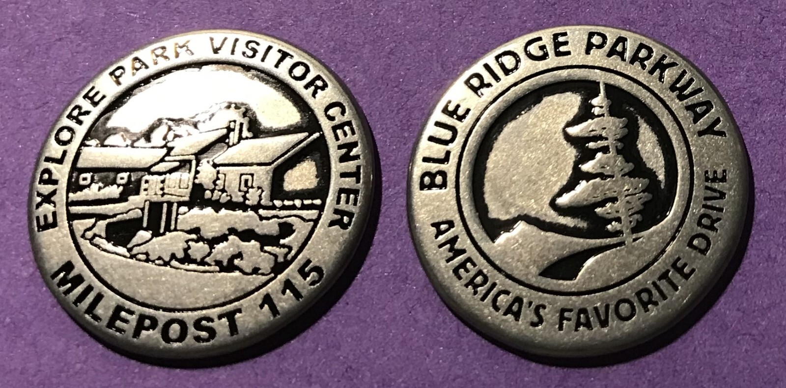 “New Listing!” Blue Ridge Parkway Explore Park Visitor Center Token