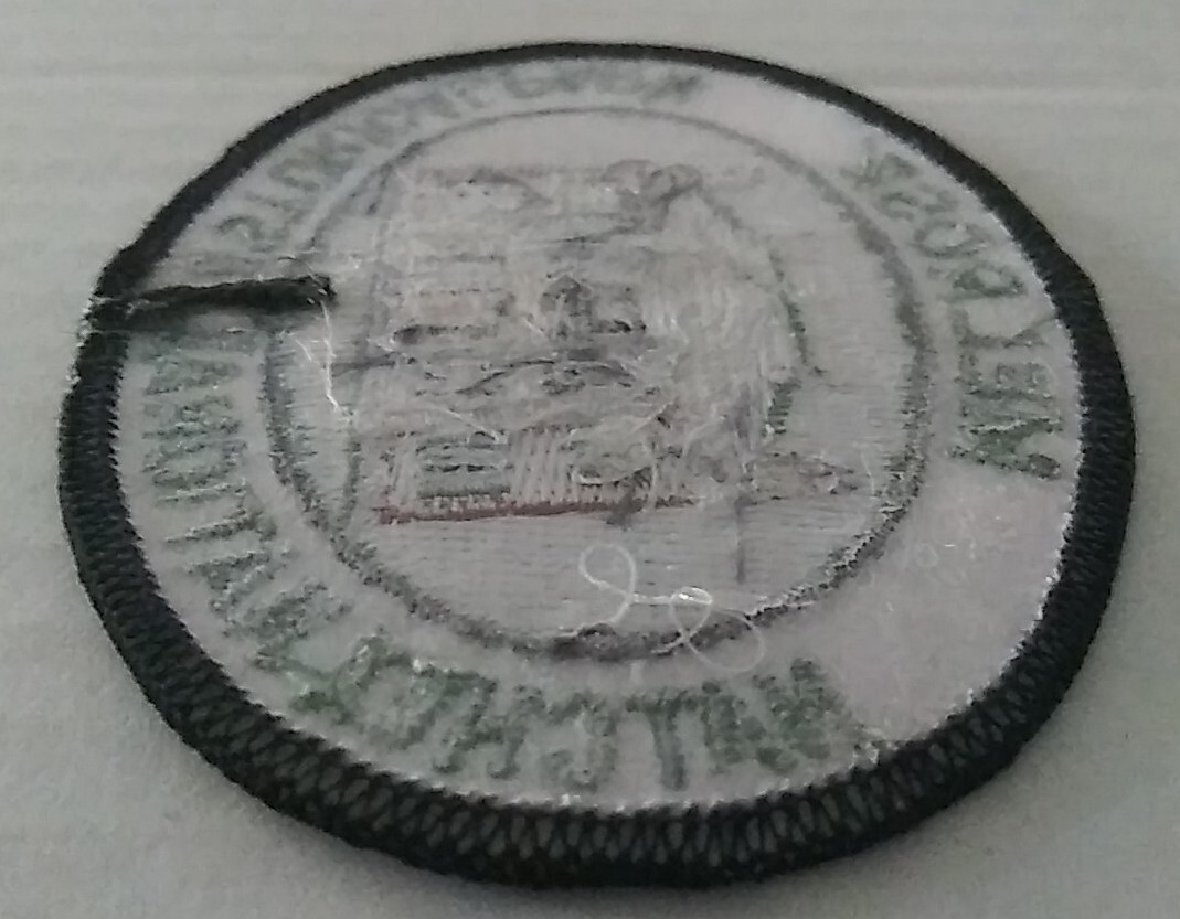 Vintage Melrose Natchez National Historical Park Iron/Sew On PATCH Rare 3.5”× 3″