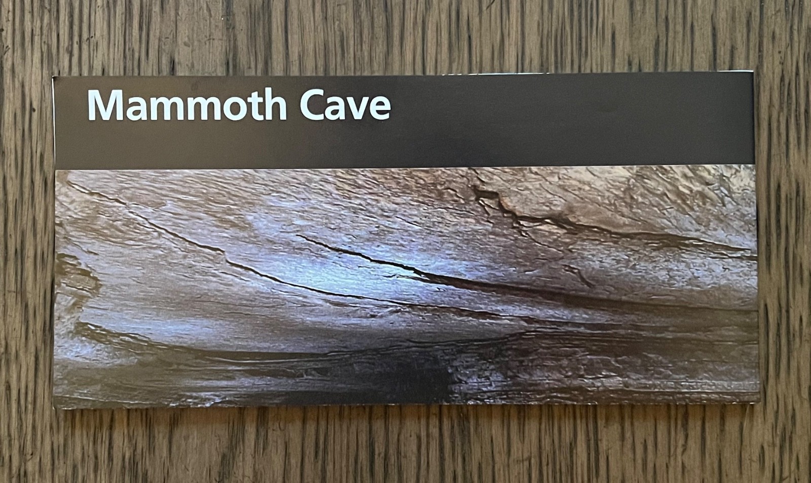 MAMMOTH CAVE NATIONAL PARK Kentucky NPS Unigrid Map Brochure NEW