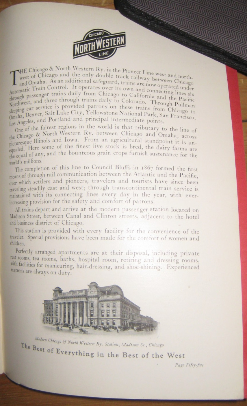 1929, View Book, Zion, Bryce, Grand Canyon, National Parks, North Western RR