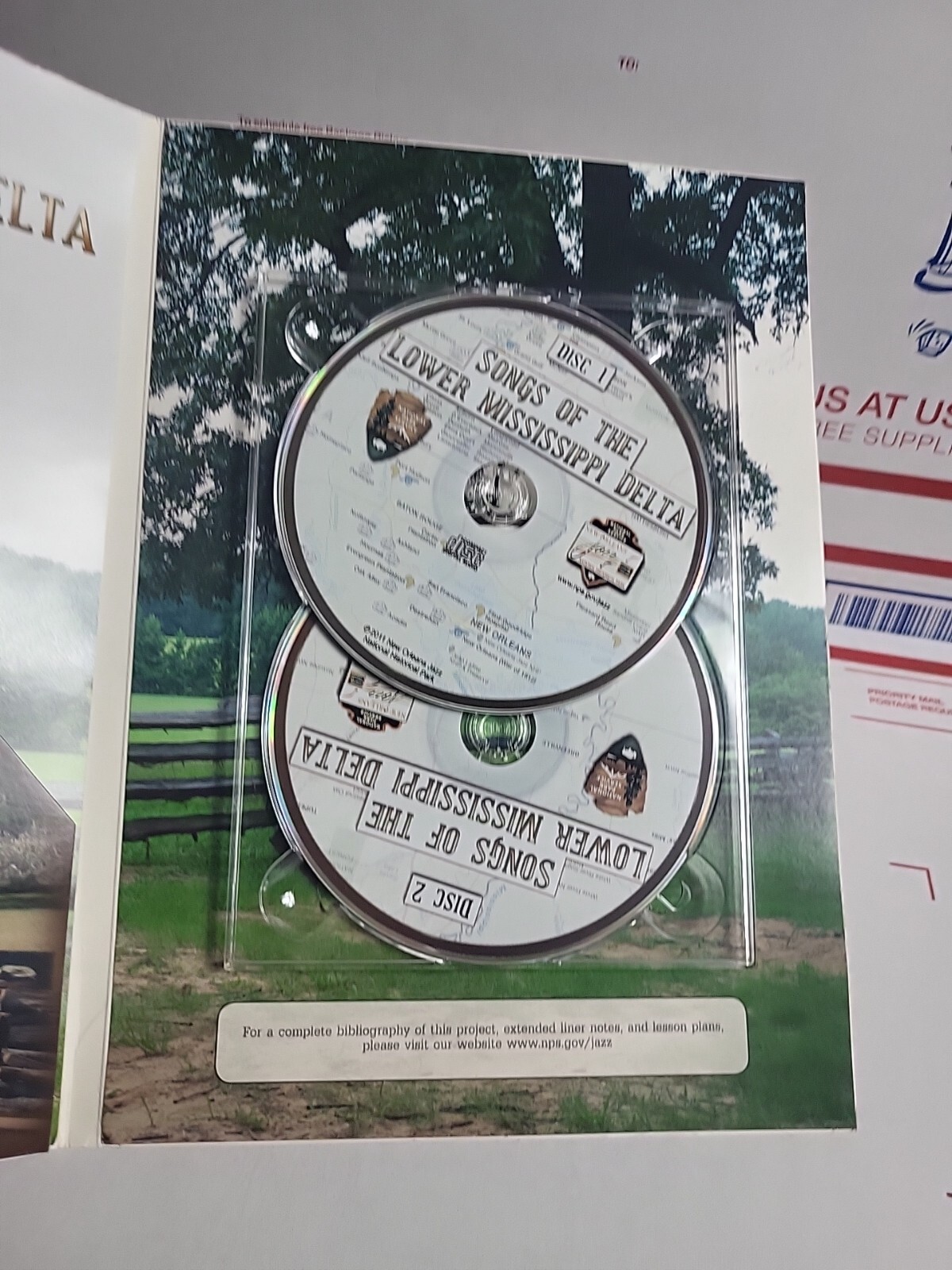 NEW ORLEANS JAZZ NATIONAL HISTORICAL Lower Mississippi Delta Songs CD Set