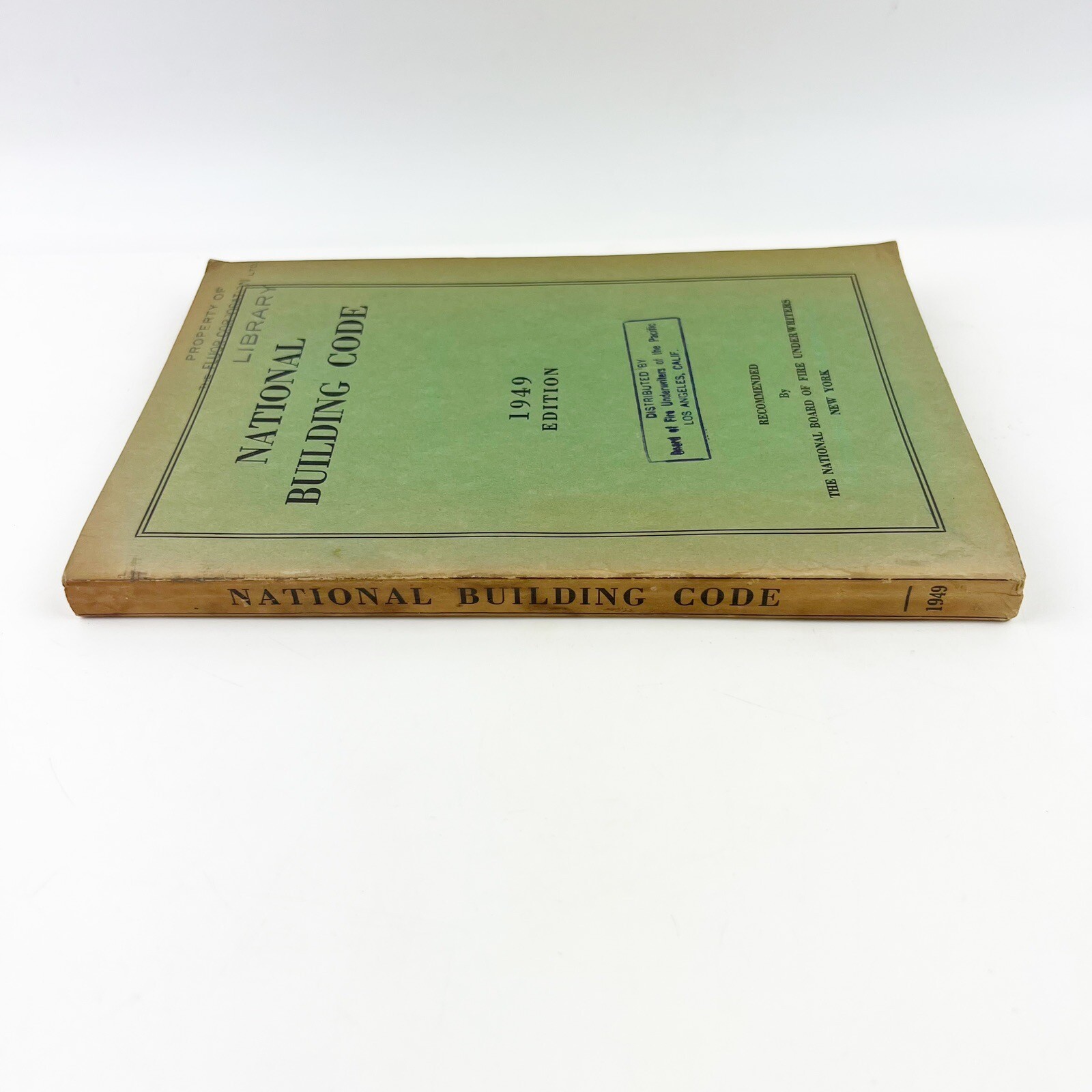 National Building Code 1949 Booklet National Board of Fire Underwriters New York