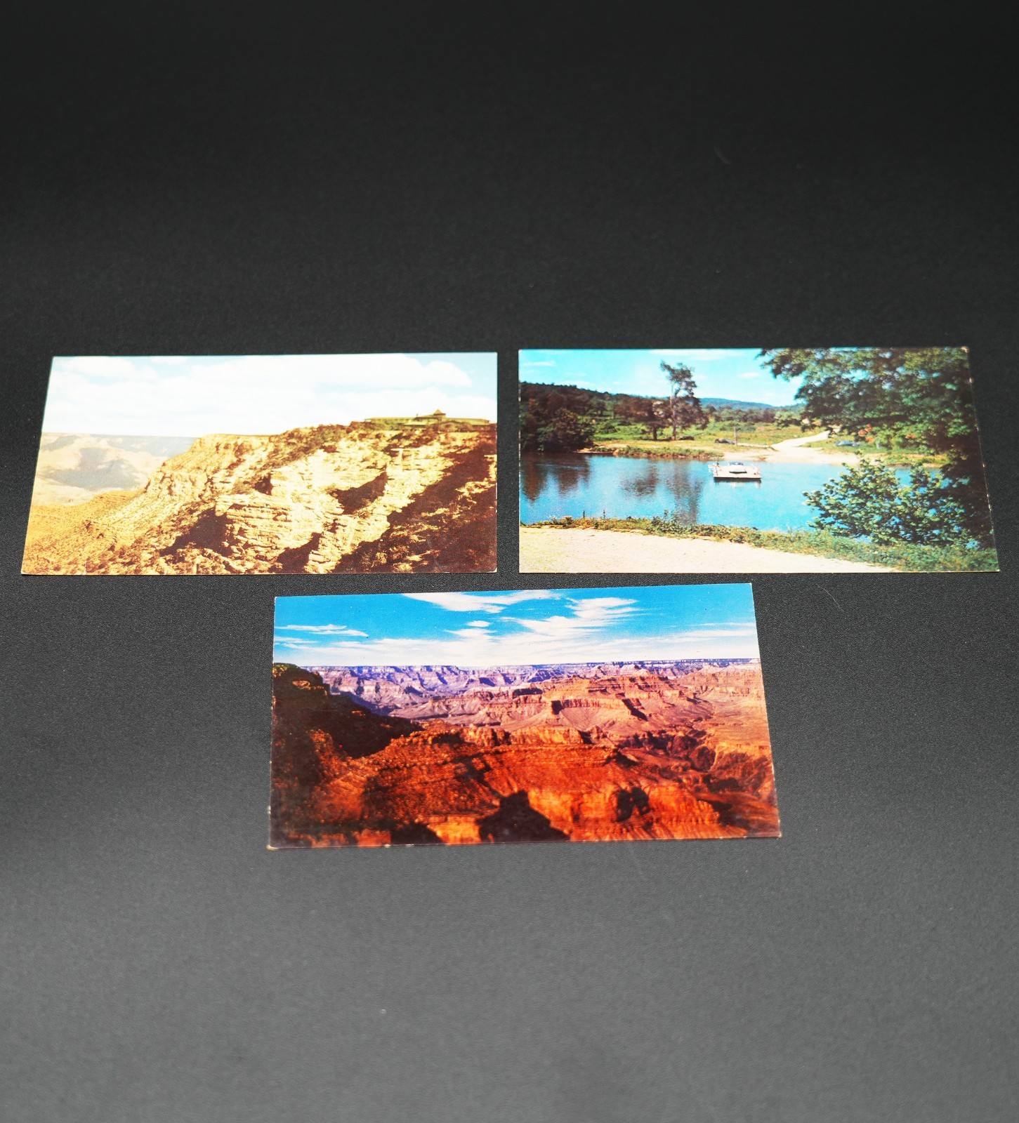 Vintage National Parks Lot Yosemite 1953 Brochure Carlsbad Caverns 12 Postcards