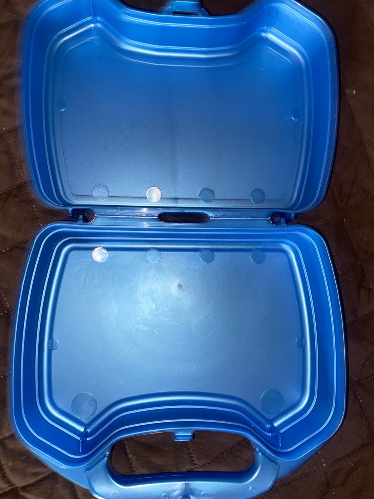 Yellowstone National Park Whirley Drinkworks Blue Lunch Box Old Faithful Geyser