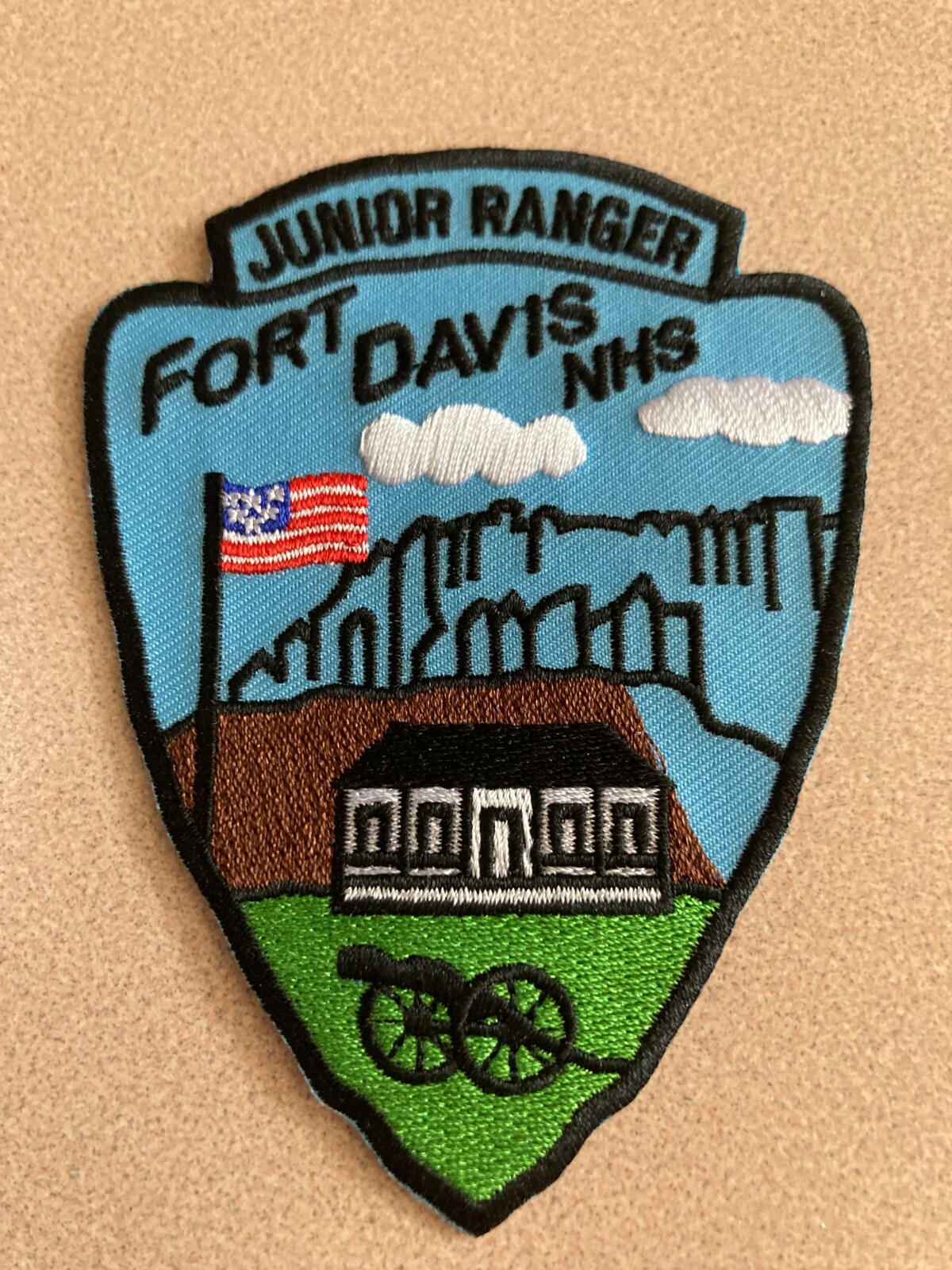 FORT DAVIS NATIONAL PARK Junior Ranger Patch Badge TEXAS CIVIL WAR INDIAN WEST
