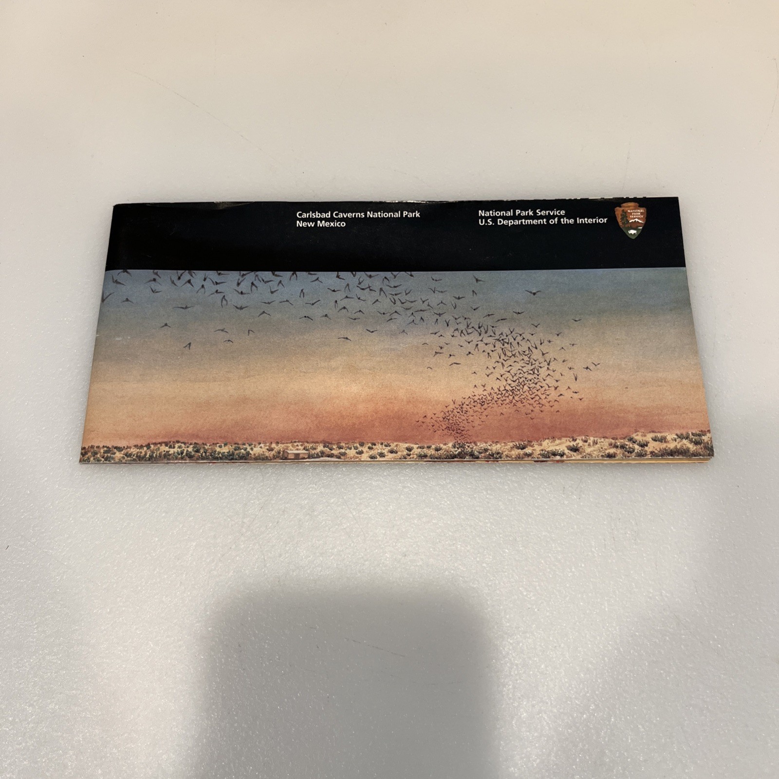 Carlsbad Caverns National Park Unigrid Brochure Guide NPS US Dept Of Interior NM