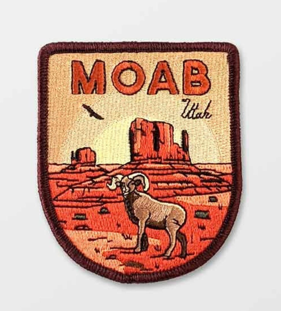 Moab National Park Patch Iron-On Applique Souvenir Gift