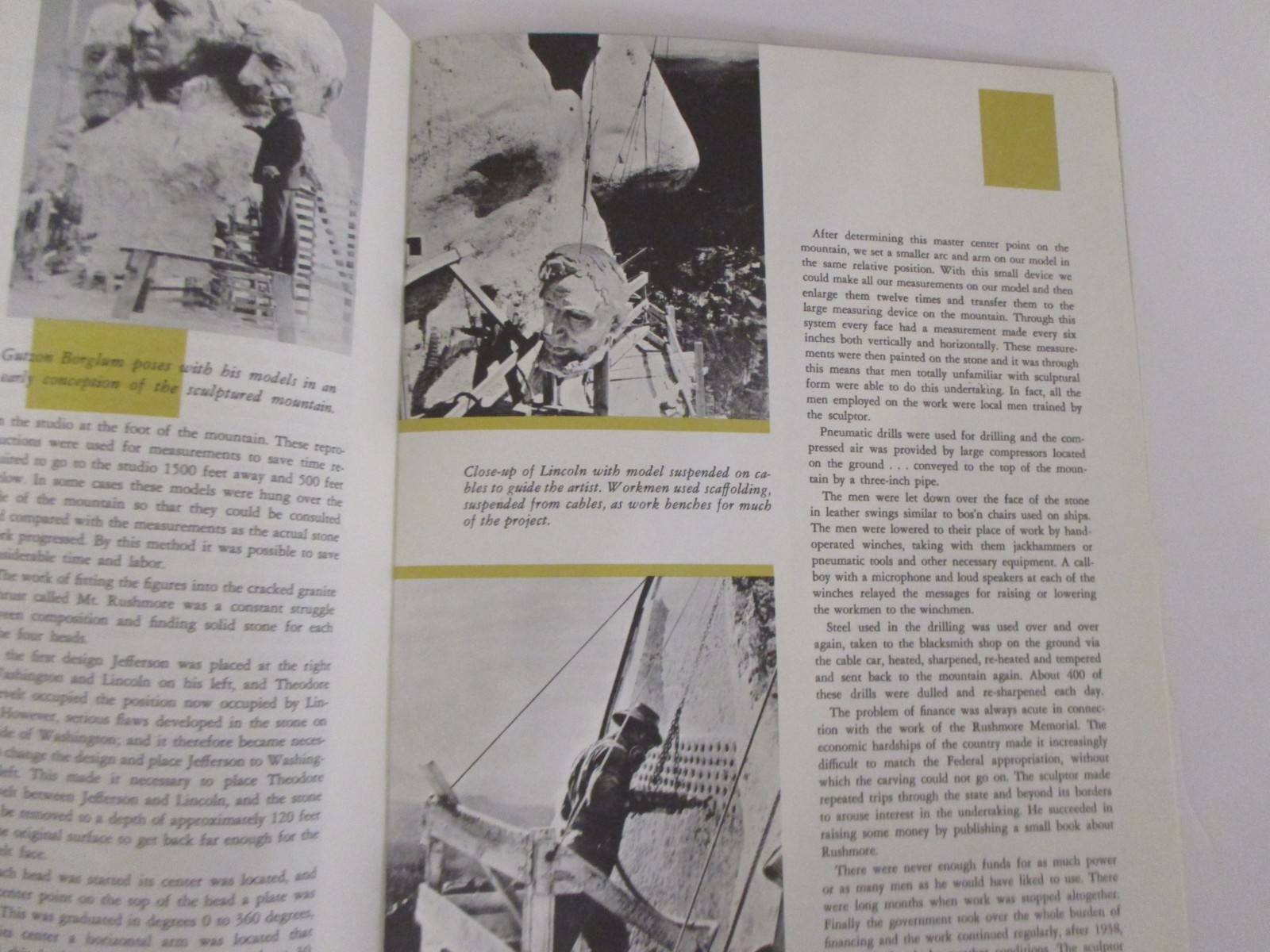 Mount Rushmore National Memorial American Revolution Bicentennial Edition c1975