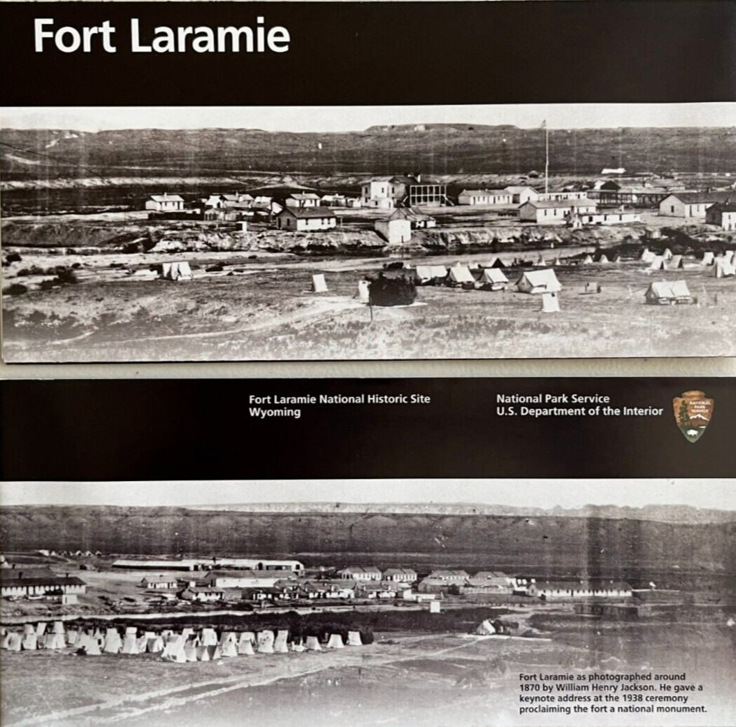 2026 FORT LARAMIE NHS – Wyoming NATIONAL PARK SERVICE UNIGRID BROCHURE/MAP New