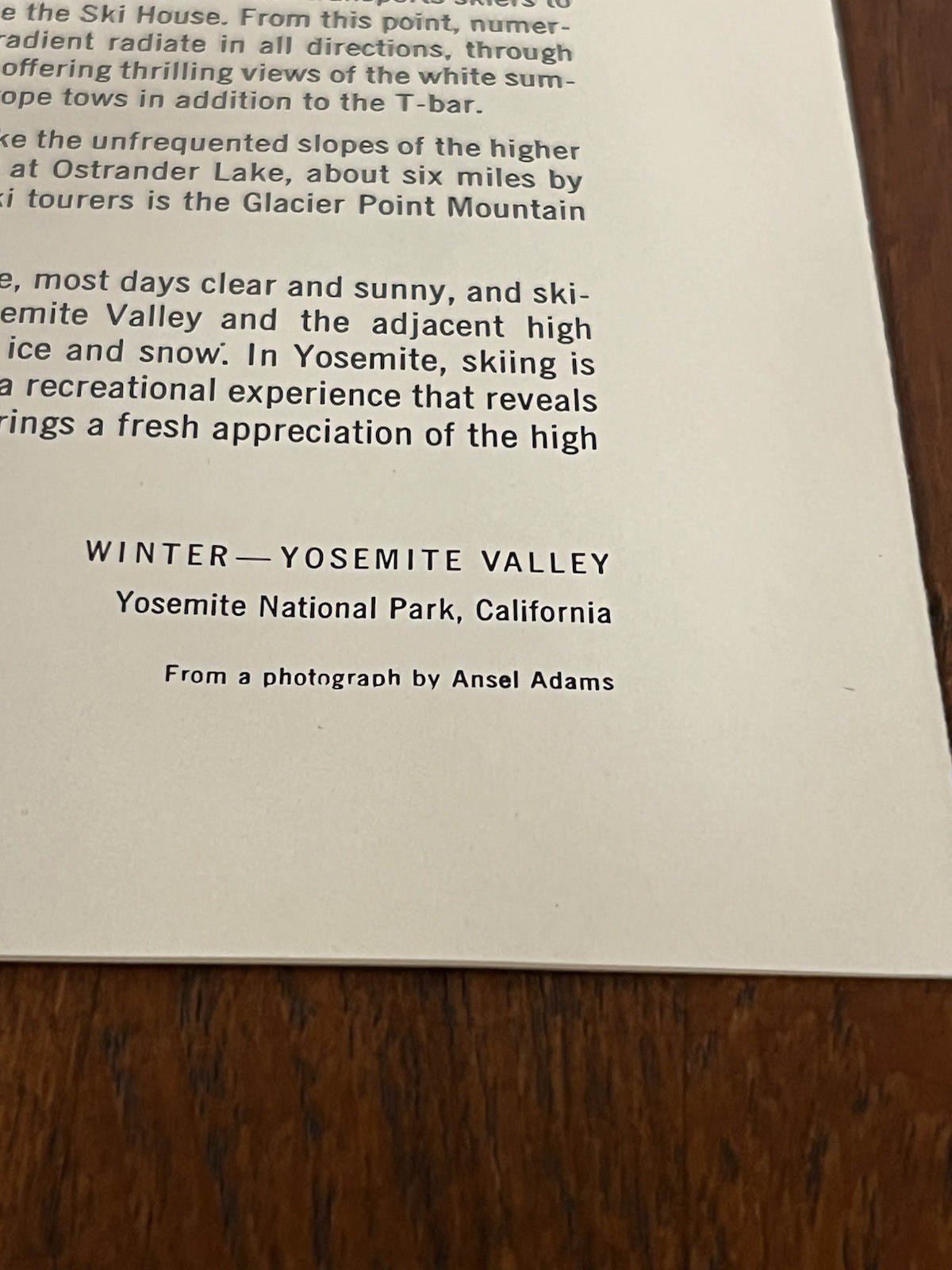 5 1955 YOSEMITE AHWAHNEE Hotel Menus Ansel Adams photo Covers original EX+