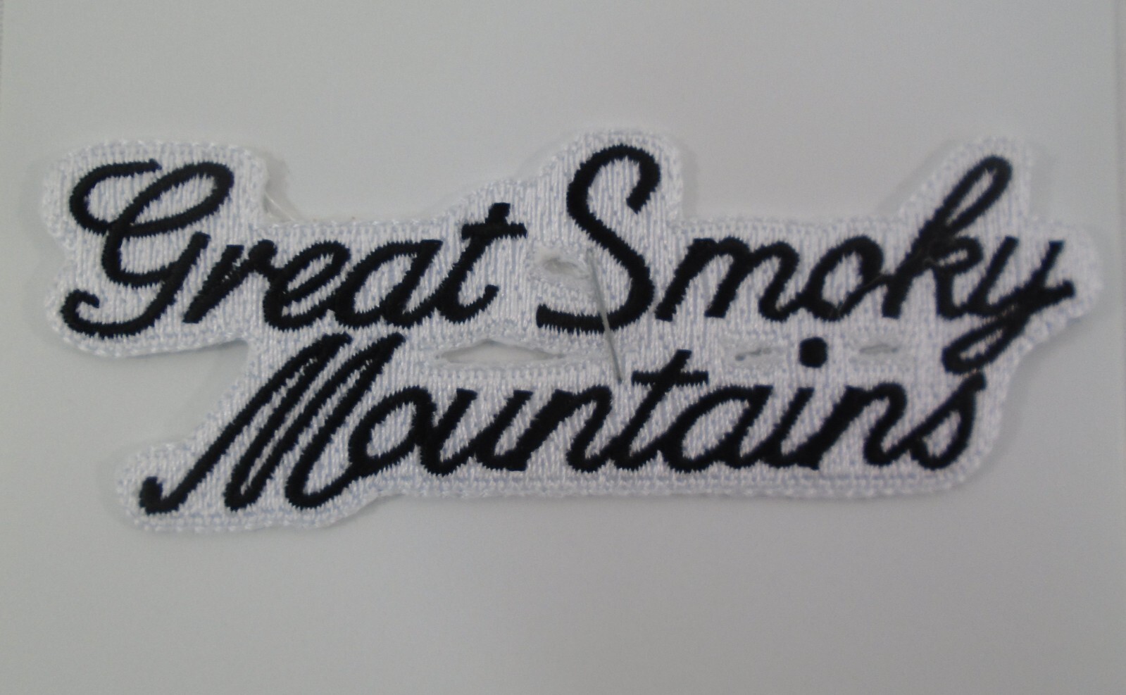 Great Smoky Mountains Iron On Patch Gatlinburg Pigeon Forge Tennessee GSMNP