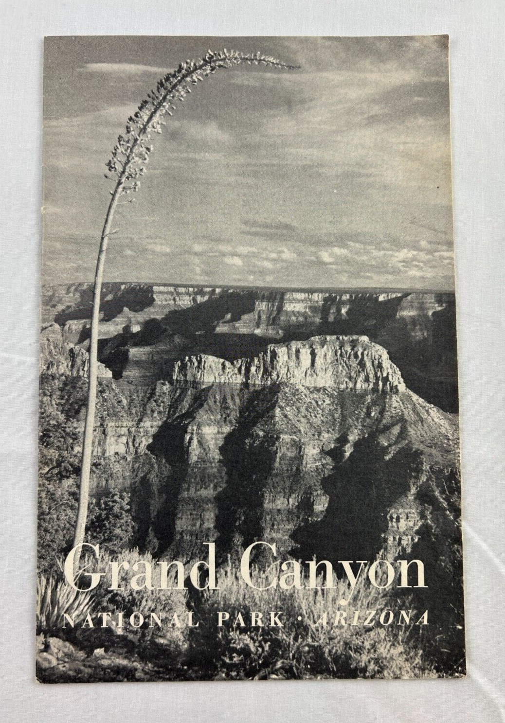 1951 Grand Canyon National Park in Arizona Visitors Guide Brochure