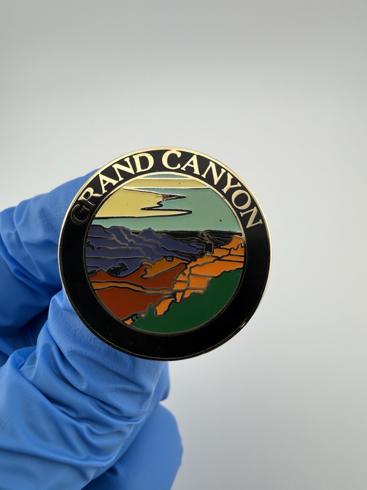 VTG? Grand Canyon National Park Enamel Lapel Pin. Defects.