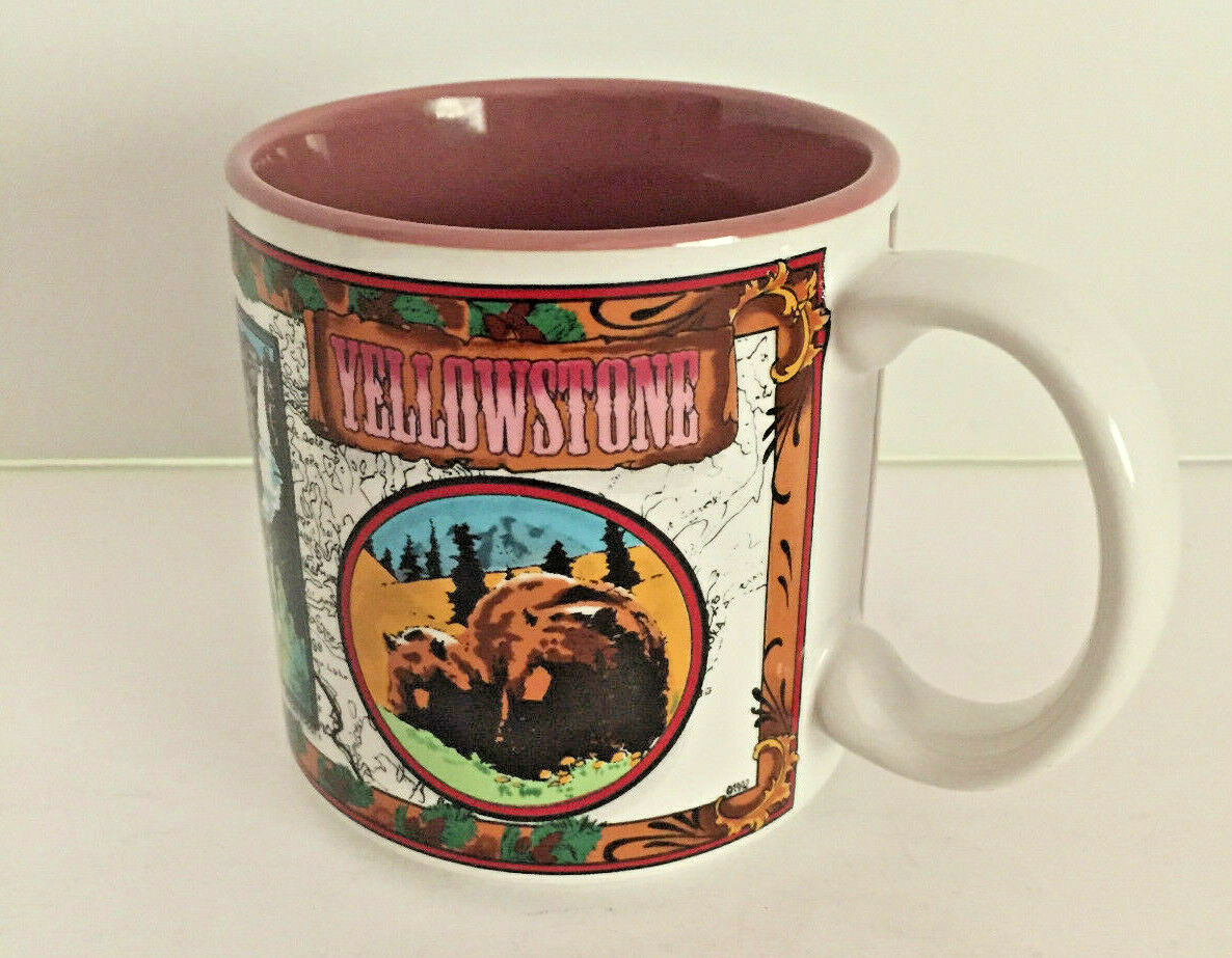 Yellowstone National Park 10oz Coffee Mug 1992