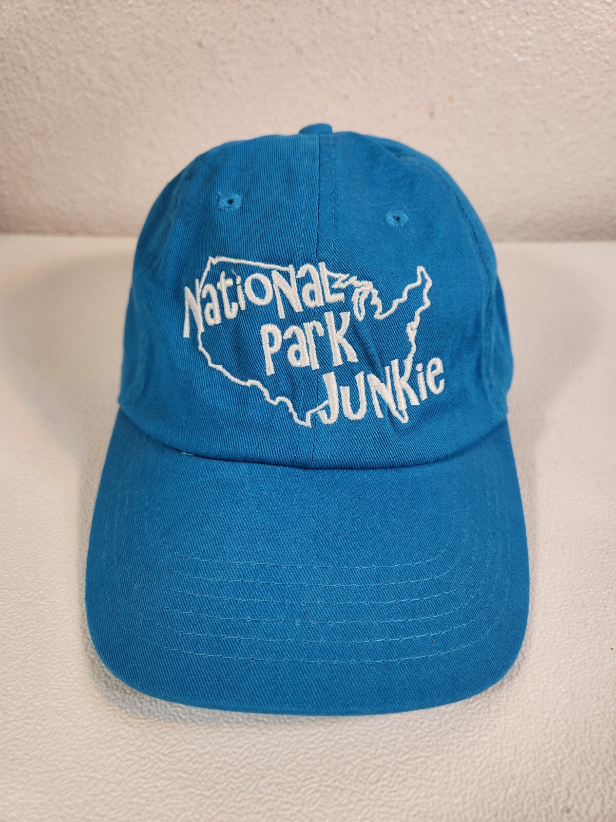 National Parks Junkie Unisex Adult Size Baseball Cap Hat Adjustable Blue