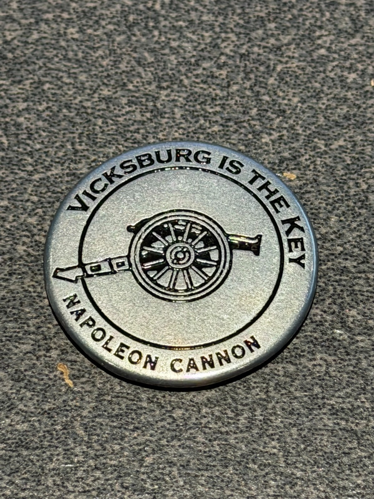 Vicksburg National Military Park – Napoleon Cannon – Token