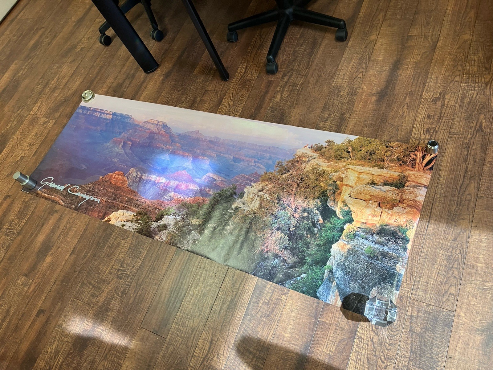 Vintage 1988 Jumbo Grand Canyon National Park Poster 26 X 74