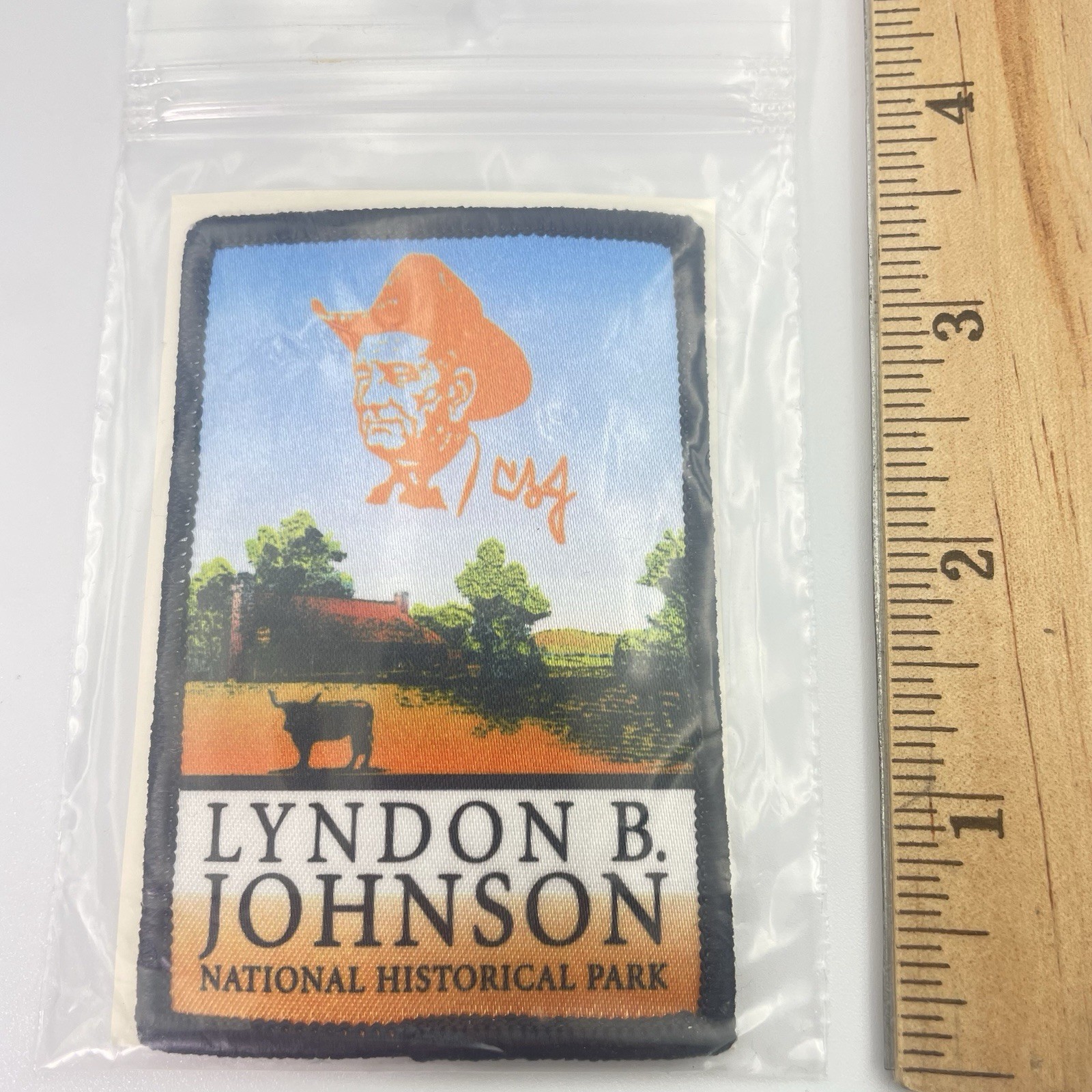 NIP President Lyndon B. Johnson National Historical Park NHP Souvenir Patch