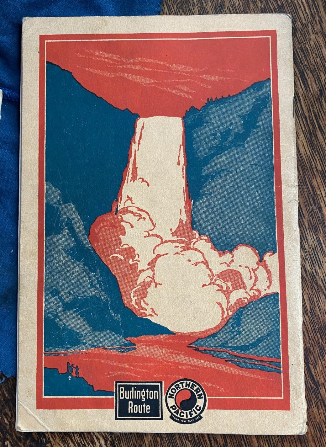 Vintage Brochures 1913, 1926 Yellowstone National Park, Wyoming,Northern Pacific